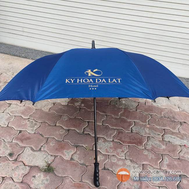 Dù Cán Thẳng Khung Sắt Bán Kính 70cm